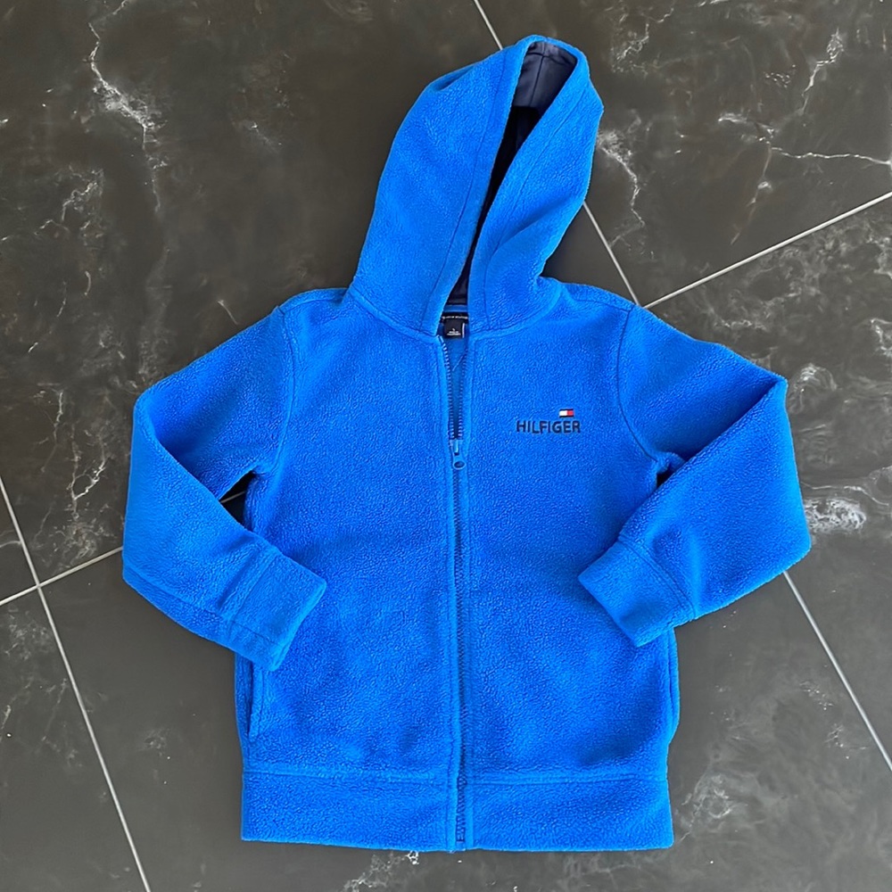 TOMMY HILFIGER - Kids Hooded Zip Fleece